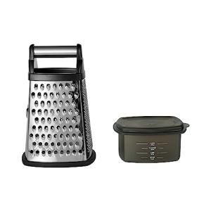 KitchenAid 4-Sided Stainless Steel Box Grater with Storage