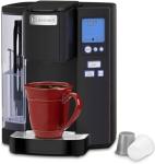 Cuisinart Coffee Maker, Single Serve 72-Ounce Reservoir Coffee Machine, Programmable Brewing & Hot Water Dispenser, Stainless Steel SS-10MBP1, Black