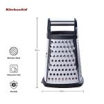 KitchenAid 4-Sided Stainless Steel Box Grater with Storage