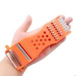 2Pcs handheld Plastic Multifunction Kitchen Peeler Grater Slicer Tool,for Vegetable,Fruit,Cucumber,Potato,Carrots,Cheese,Chef Gadgets Tools