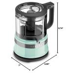 KitchenAid KFC3516IC 3.5 Cup Food Chopper, Ice Blue