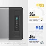 BougeRV 12 Volt Refrigerator 12V Car Fridge 23 Quart Portable Freezer Compressor Cooler 12/24V DC 110~240V AC for Truck Van RV SUV Boat Travel Camping Road Trips Tailgating -8℉~50℉ (Black)