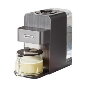 Joydeem Automatic Soymilk Maker Machine, Hot Cooking Blender for Soymilk, Nutmilk, Paste, Baby Food and Juice, 300-600ml Adjustable Capacity, Gray, JD-PB270, 800W