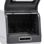 Countertop Dishwasher, 800W Countertop Compact Dishwashers, Automatic Portable Mini Dishwasher with Multiple Wash Programs & Bowl Basket for Apartments RVs