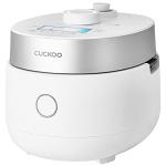 CUCKOO CRP-MHTR0309F 3-Cup (Uncooked) / 6-Cup (Cooked) Induction Heating Twin Pressure Rice Cooker & Warmer with Nonstick Inner Pot, 15 Menu Modes, 3 Voice Guide, Auto Clean (White)