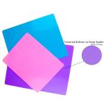 3 Pieces Flexible Cutting Board mats, Plastic Cutting Boards for Kitchen Cooking, Cutting board sheets for Meat and Vegetables, Dishwasher Safe