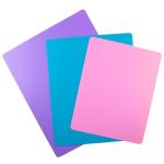 3 Pieces Flexible Cutting Board mats, Plastic Cutting Boards for Kitchen Cooking, Cutting board sheets for Meat and Vegetables, Dishwasher Safe