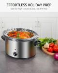 Syntus Slow Cooker Liners, 30 Count Cooking Bags Large Size Disposable Pot Liners Plastic Bags, Fit 3QT to 8QT for Slow Cooker Cooking Trays, 13"x 21", 30 Liners