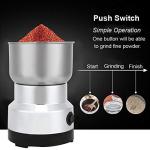 Household Electric Grain Grinder, Multipurpose Electric Grinder with Ultra Fine Grinding, Kitchen Grinding Machine for Grains Nuts Beans Spices(#1)