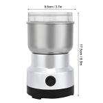 Household Electric Grain Grinder, Multipurpose Electric Grinder with Ultra Fine Grinding, Kitchen Grinding Machine for Grains Nuts Beans Spices(#1)