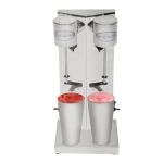OMMUNICT Milkshake Maker Machine, 300W Double Head Drink Mixer Blender Machine, 3 Speed Commercial Milk Shake Machines, 18000 Rpm/Min Speed, with 1L Stainless Steel Mixing Cup for Home, Restaurant