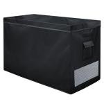 YANGSHILEI Chest Deep Freezer Cover for 14-16 cu ft Chest Deep Freezer Waterproof Dustproof ,Top with Zipper to Open UV Resistance Chest Deep Freezer Protector 56"W×29.5"D×36"(Black)