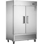 Commercial Freezer, 54" Stainless Steel Upright Freezer,-8℉ ~ -2℉ Reach-in Freezers with Single Solid Door, LED Lighting, for Restaurant, Bar, Shop, Residential, 42.2 Cu.ft (54"W)
