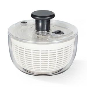 CAROTE 6.4 Qt Salad Spinner Large Lettuce Spinner Plastic Vegetable Fruit Washer, Vegetable Cleaner Salad Cleaner Lettuce Washer, Non-Slip Base, BPA-Free