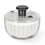 CAROTE 6.4 Qt Salad Spinner Large Lettuce Spinner Plastic Vegetable Fruit Washer, Vegetable Cleaner Salad Cleaner Lettuce Washer, Non-Slip Base, BPA-Free