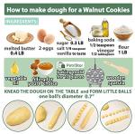 Walnut Cookie Mold Maker 12 - Oreshki Mold Maker - Walnut Cookie Molds - Орешница Russian - Oreshki Maker - Walnut Cookie Maker Oreshek - Nutty Maker - Oreshnitsa Maker - Nut Cookies Maker