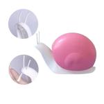 Hand Soap Dispenser 120ml Plastic Snail Soap Dispenser Kids Cute Pump Liquid Sanitizer Bottle Funny Cartoon Animal Countertop Dispenser for Bathroom Kitchen Office Toilet Hotel (Pink)