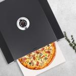 Ayiusedeza Outdoor pizza oven, a convenient pizza oven with a handle for grilling, suitable for use in courtyards and gatherings (pizza)