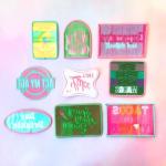 Funny Iron-On Patches for Hats - 9PC Set
