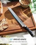 KYOKU 10" Samurai Series Serrated Bread Knife