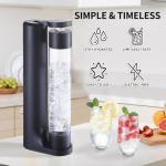 Home Sparkling Water Maker with 2 BPA-Free Bottles