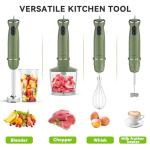 5-in-1 Handheld Immersion Blender with Accessories