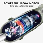 5-in-1 Handheld Immersion Blender with Accessories