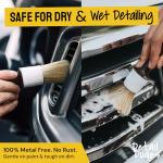 Car Detailing Brush Set - Pack of Three