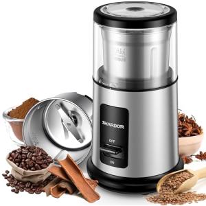 SHARDOR One Touch Electric Coffee Grinder & Spice Mill