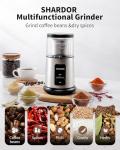 SHARDOR One Touch Electric Coffee Grinder & Spice Mill