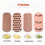 Stainless Steel 4-Sided Grater and Slicer