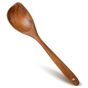 Teak Wood Cooking Utensil Set with Grip
