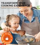 Teak Wood Cooking Utensil Set with Grip