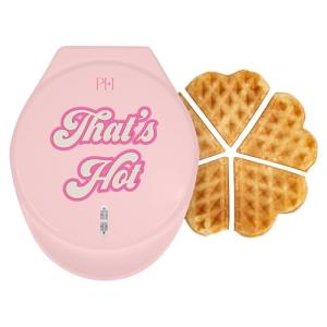 Paris Hilton Mini Heart Waffle Maker - Pink