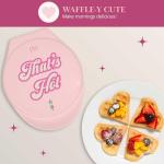 Paris Hilton Mini Heart Waffle Maker - Pink