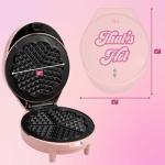 Paris Hilton Mini Heart Waffle Maker - Pink