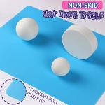 LEOBRO Silicone Mats for Crafts and Resin – 2 Pack