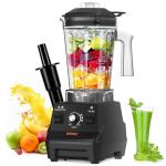OMMO 1800W High-Speed Blender with Stainless Steel Blades