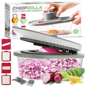 Chopzilla 4-in-1 Vegetable Chopper and Slicer