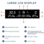 LACHOI Digital Magnetic Stirrer with Hot Plate