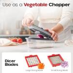 Chopzilla 4-in-1 Vegetable Chopper and Slicer