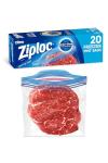 Ziploc Grip 'n Seal Pint Freezer Bags, 20 Count