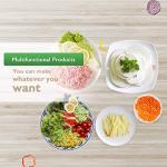 Electric Vegetable Grater and Salad Maker Machine