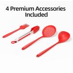 AORAN Smokeless Indoor Grill with 4 Tools