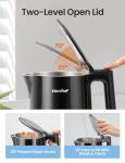 COMFEE' 1.7L Electric Kettle with Stainless Steel Design