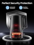 COMFEE' 1.7L Electric Kettle with Stainless Steel Design