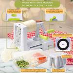 Brieftons 10-Blade Heavy-Duty Vegetable Spiralizer