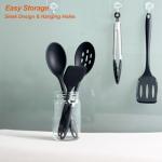 Heat Resistant Silicone Utensils Set for Cooking