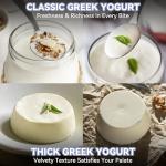 Greek Yogurt Strainer with Lid for Creamy Yogurt