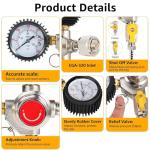 CO2 Beer Keg Regulator for Home Brewing